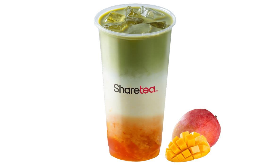 Mango Matcha Fresh Milk