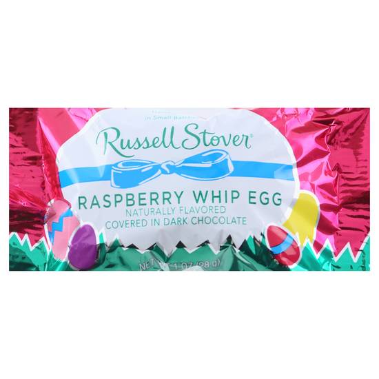 Russell Stover Raspberry Whip Eggs in Dark Chocolate (1 oz)
