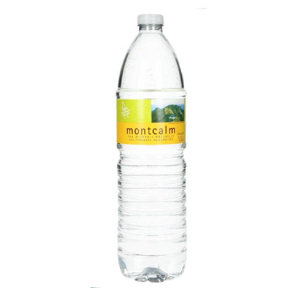 Montcalm - Eau minérale naturelle des pyrénées ariégeoises (1.5 L)