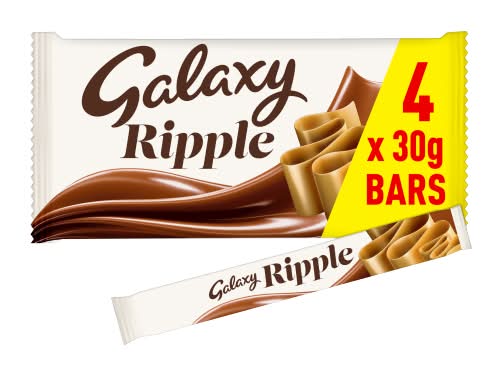 Galaxy Ripple Chocolate Bars (4 x 30g)