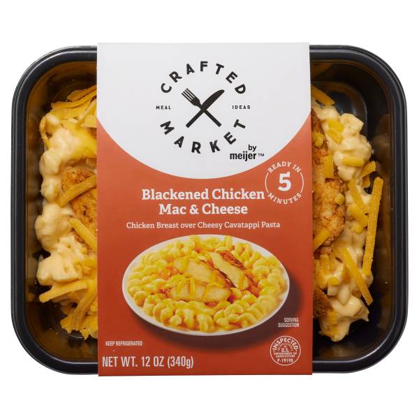 Crafted Market By Meijer Blackened Chicken Mac & Cheese (12 oz)