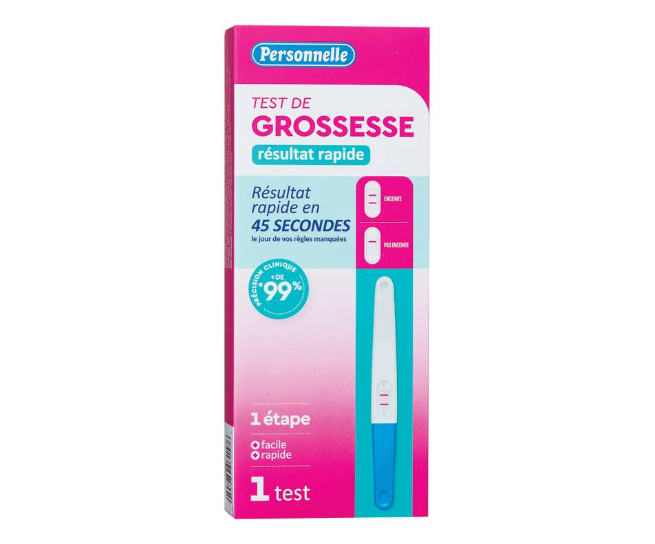 Personnelle test de grossesse résultat rapide (femmes)