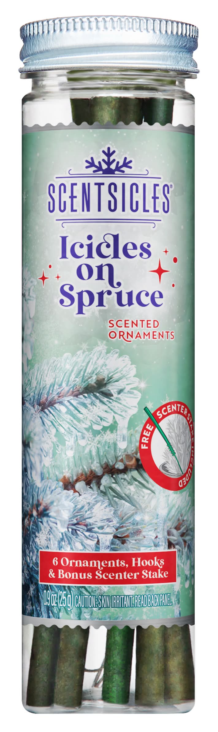 ScentSicles Green Scented stick Standard Indoor Shatterproof Ornament