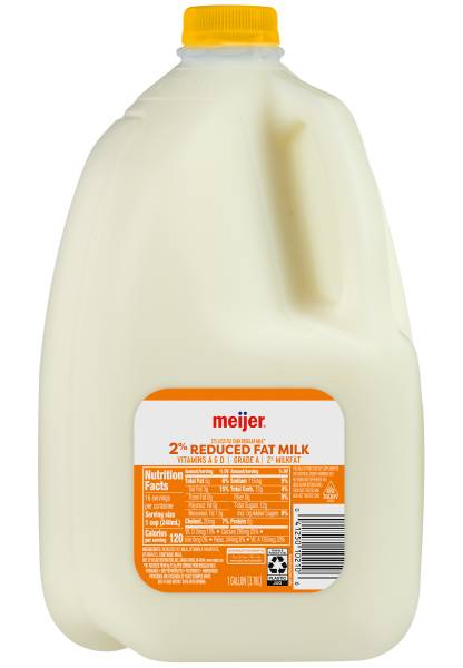 Meijer 2% Reduced Fat Milk (128 fl oz)