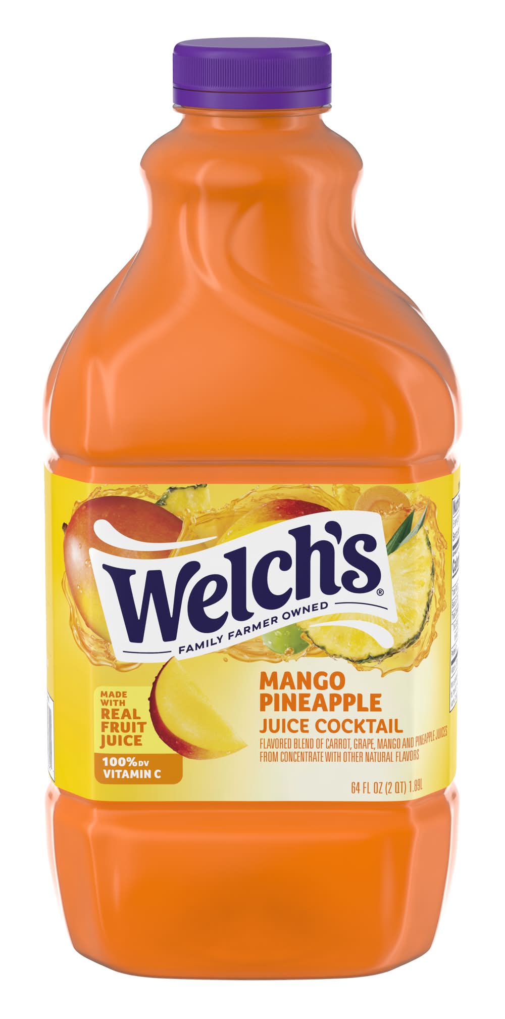 Welch's Juice Cocktail, Mango, Pineapple (64 fl oz)