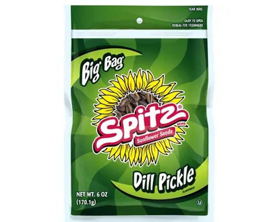 Order Spitz Sunfolwer Seeds Dill Pickle 6oz food online from Chevron Extramile store, Antioch on bringmethat.com