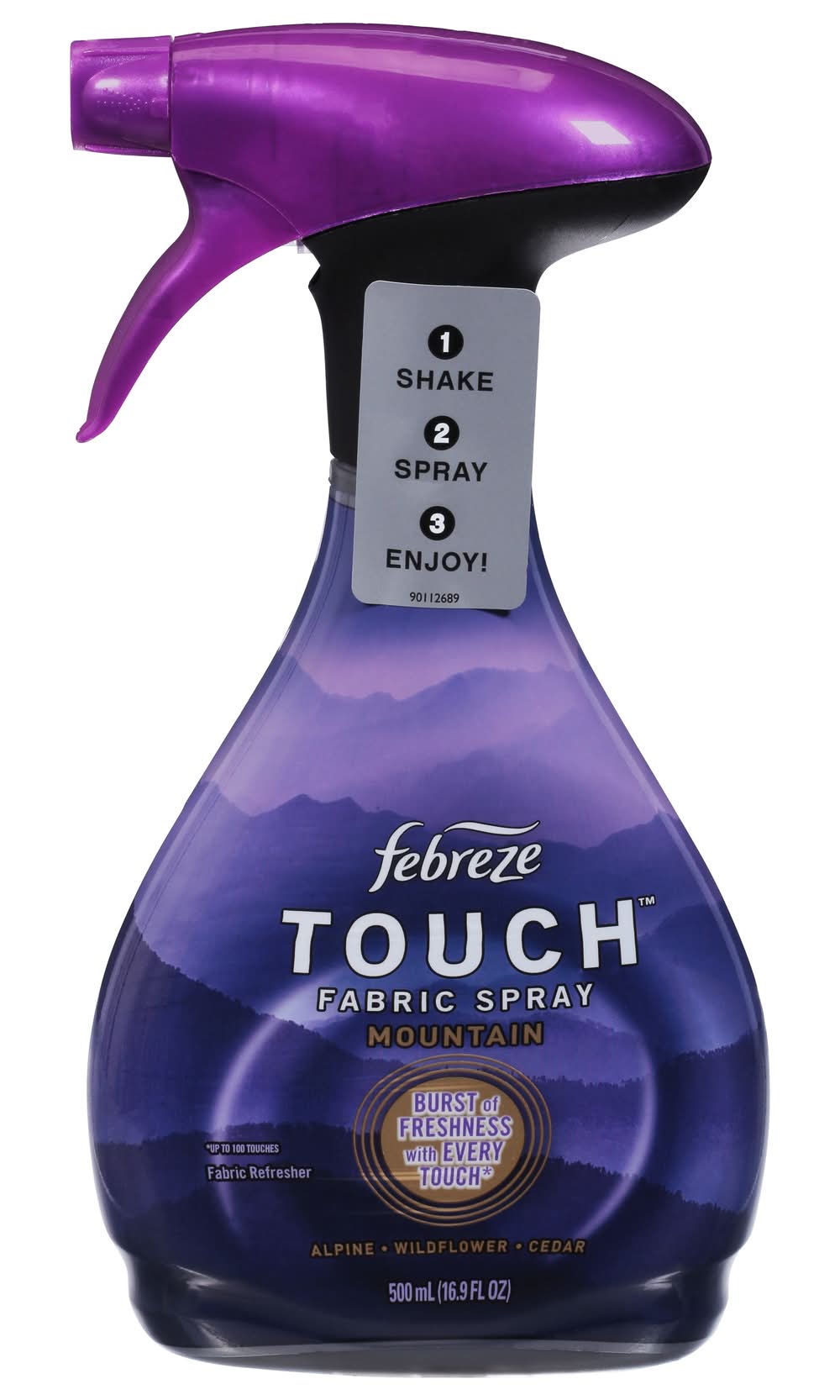 Febreze Touch Spray Mountain Fabric Refresher, Assorted (16.9 fl oz)
