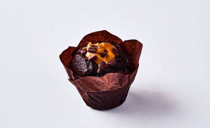 Chocolate & Salted Caramel Muffin