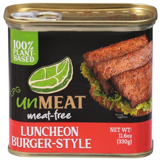 Unmeat Meat Free Luncheon Burger, 12 oz