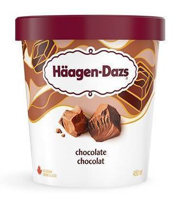 Häagen-Dazs Au Chocolat Chocolate Ice Cream (450 ml)
