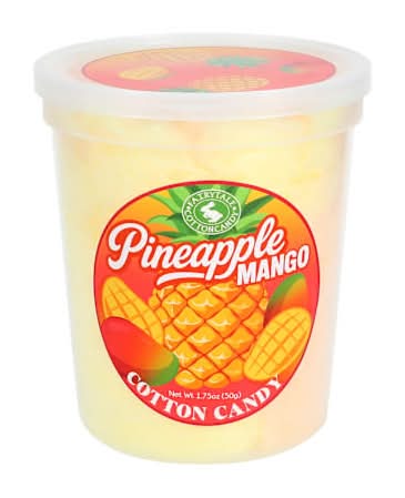 Fairy Tale Pineapple Mango Cotton Candy 1.75oz Pineapple Mango