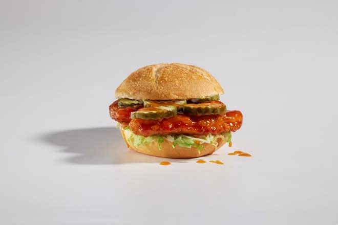 Hot Honey Crispy Chicken Sandwich