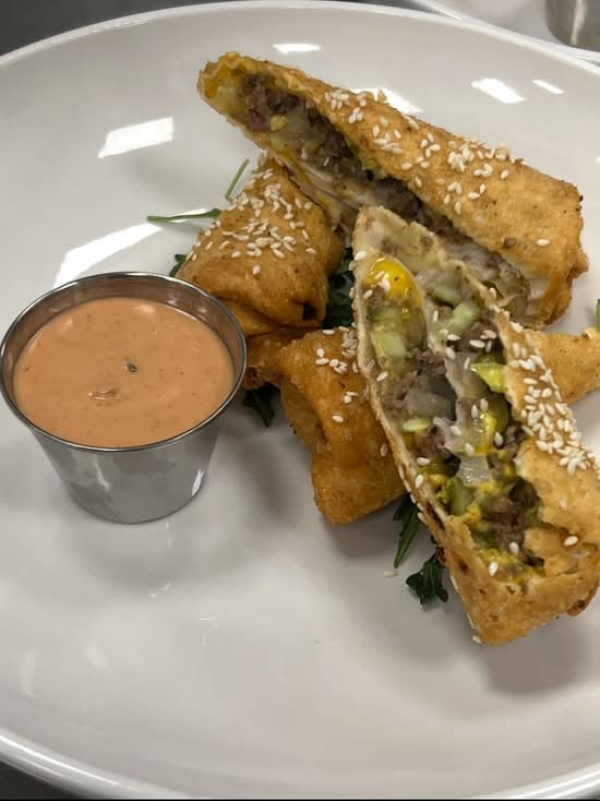 Big Mac Egg Rolls