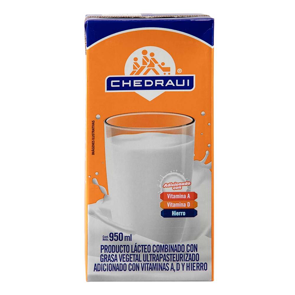 Leche Chedraui 950Ml