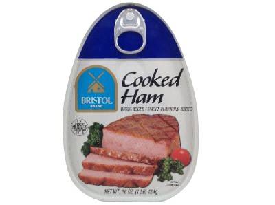 Bristol · Water Added Cooked Ham (16 oz)