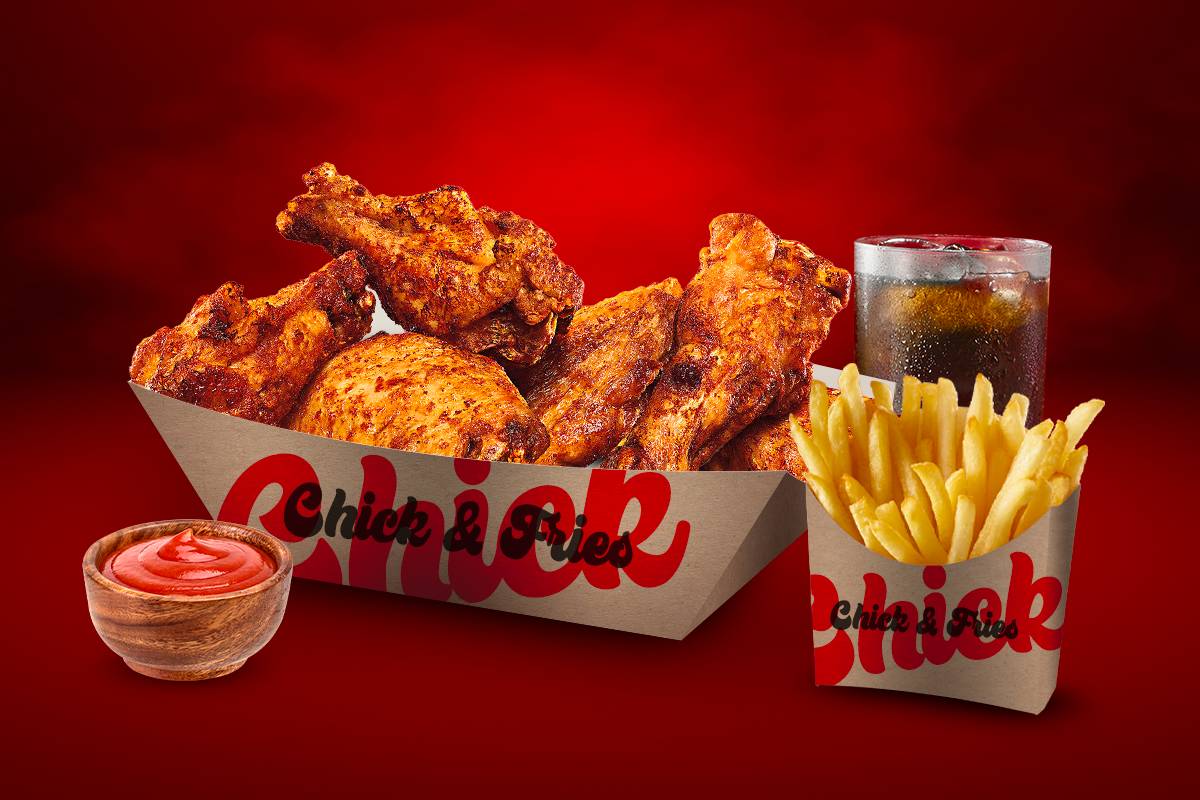 Box 8 Wings marinées