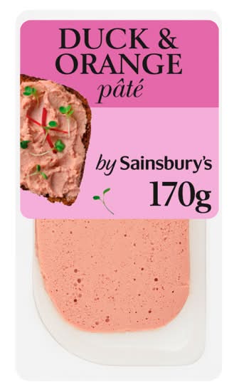 Sainsbury's Duck & Orange Pate (170g)