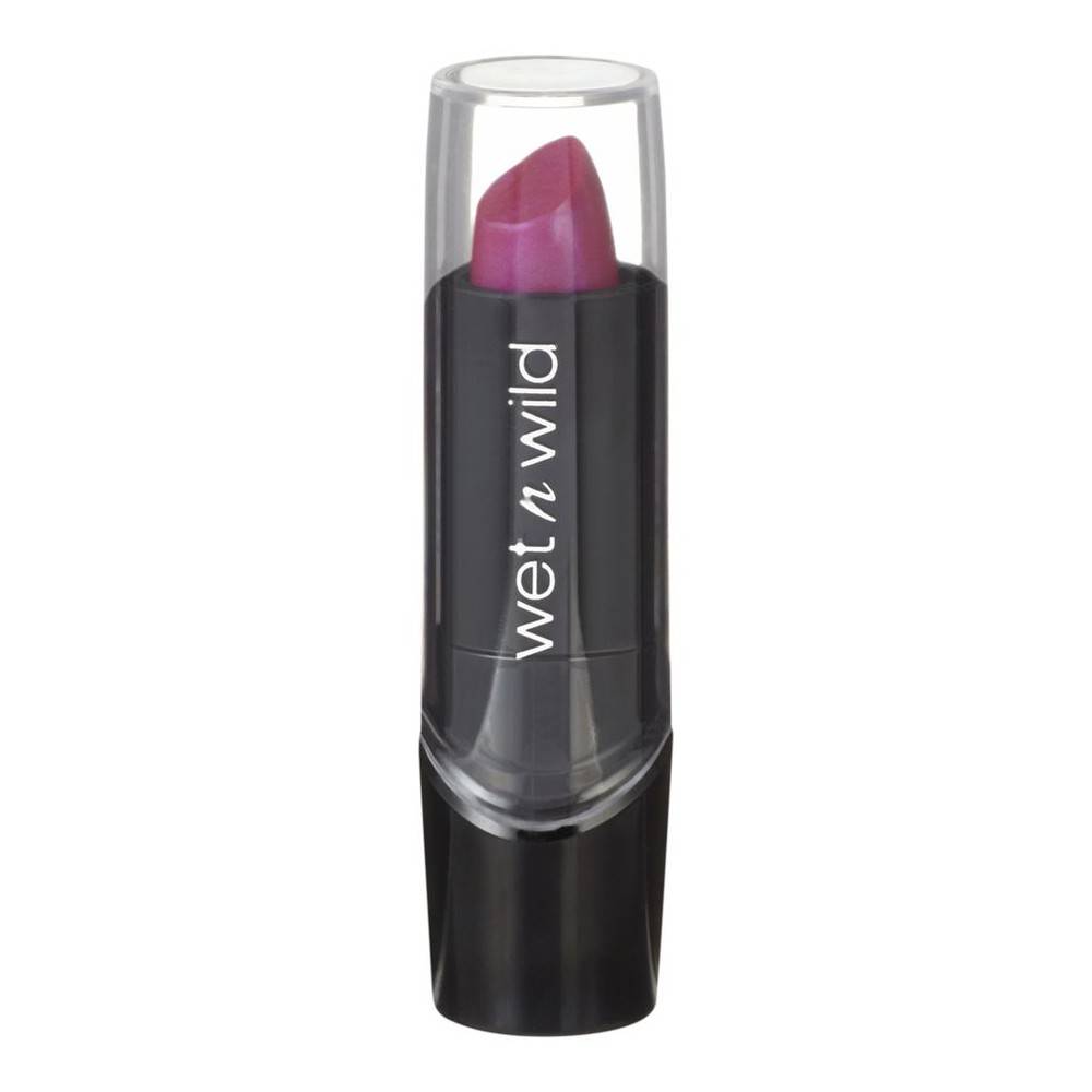 wet n wild Silk Finish Lipstick, Fuchsia With Blue Pearl (3.6 g)