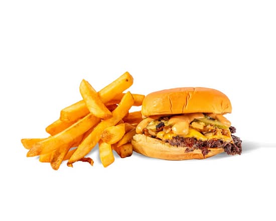 Smash Burger & French Fries