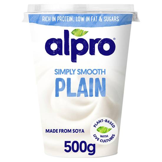 Alpro Plain Yoghurt Alternative 500g
