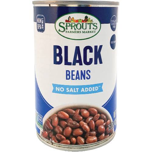Sprouts No Salt Added Black Beans