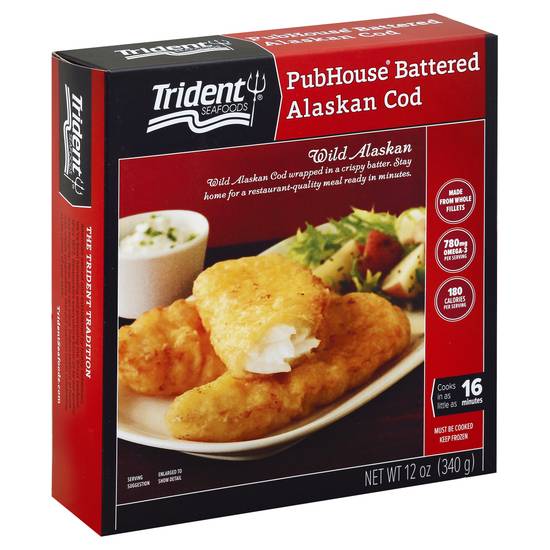 Trident Seafoods Pubhouse Battered Alaskan Cod