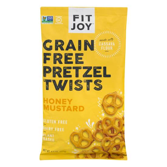 Fitjoy Grain Free Pretzel Twist Honey Mustard (4.5 oz)