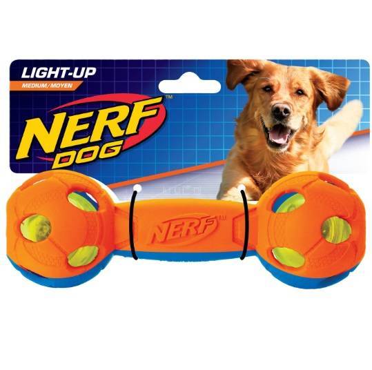 NERF DOG LED BASH BARBELL