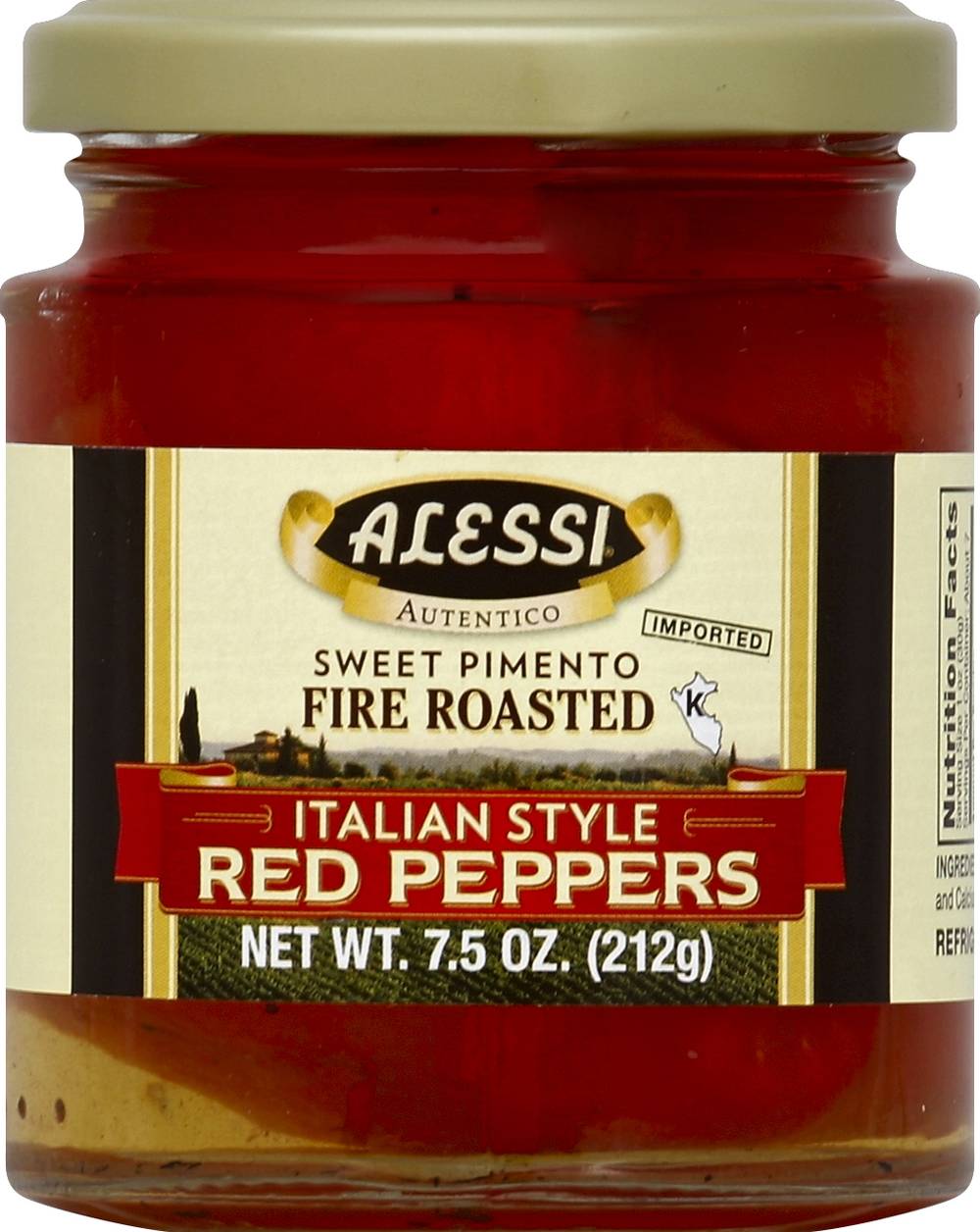 Alessi Italian Style Red Peppers (7.5 oz)