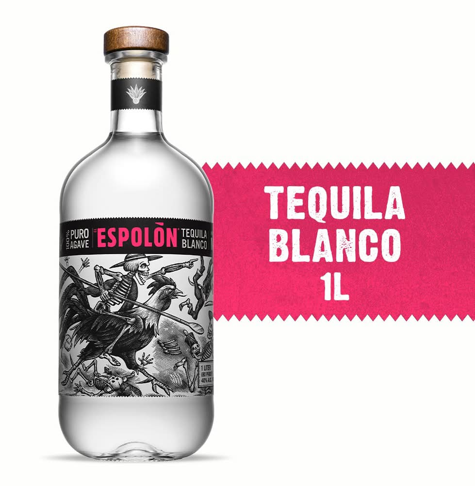 Espoln 100% Puro Agave Blanco Tequila - Delivery in Under an Hour | Liquor  | Uber Eats