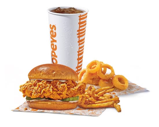 Classic Chicken Sandwich Large Combo