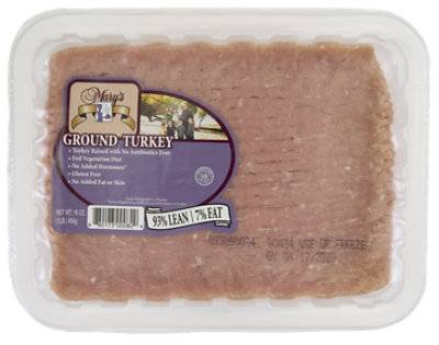 Mary's Antibiotic Free Ground Turkey (2.42 lbs)