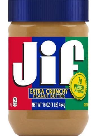 Jif Peanut Butter Crunchy 16oz