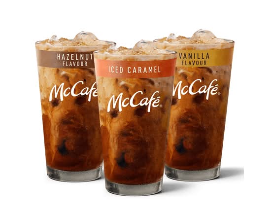Medium Flavoured Iced Latte McCafé