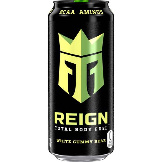 Reign White Gummy Bear Performance Energy Drink, 16 OZ