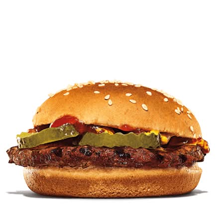 Plant-Based Hamburger