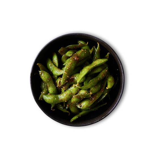 Spicy Glazed Edamame