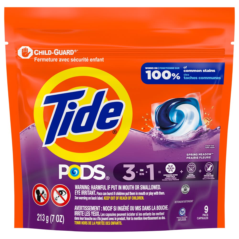 Tide Pods 3-in-1 Spring Meadow Detergent (6 oz)