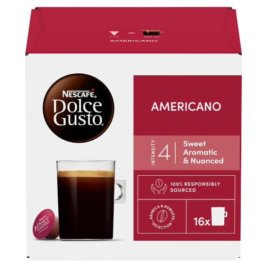 Dolce Gusto Americano Coffee Pods (16 pack, 136 g)