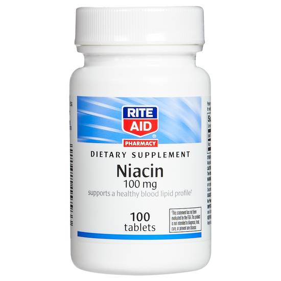 Rite Aid Niacin 100mg (100 ct)