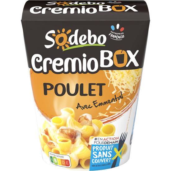 Sodebo - Cremio box pâtes (poulet - emmental)