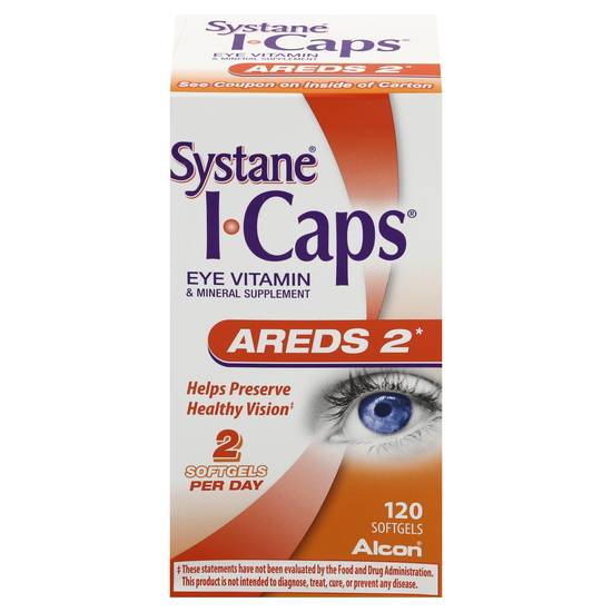 Icaps Areds2 Eye Vitamin, Softgels