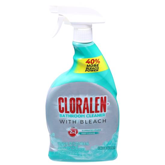 Cloralen Fresh Scent Bathroom Cleaner With Bleach