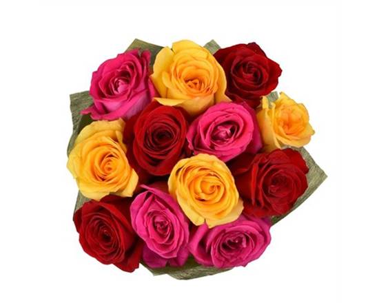 Rainbow Roses (1 dozen)