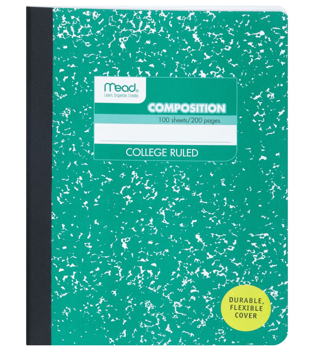 Mead College Ruled Composition Book