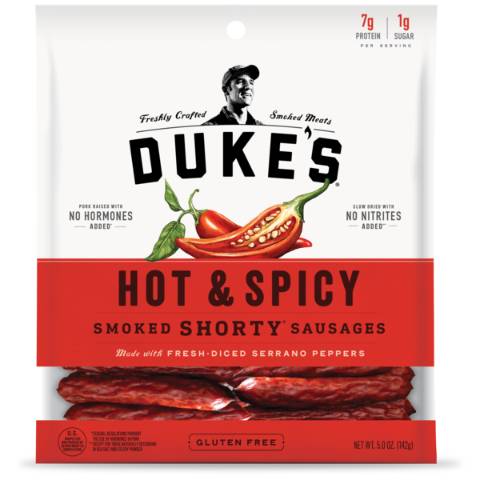 Duke's Hot & Spicy "Shorty" Smoked Sausages