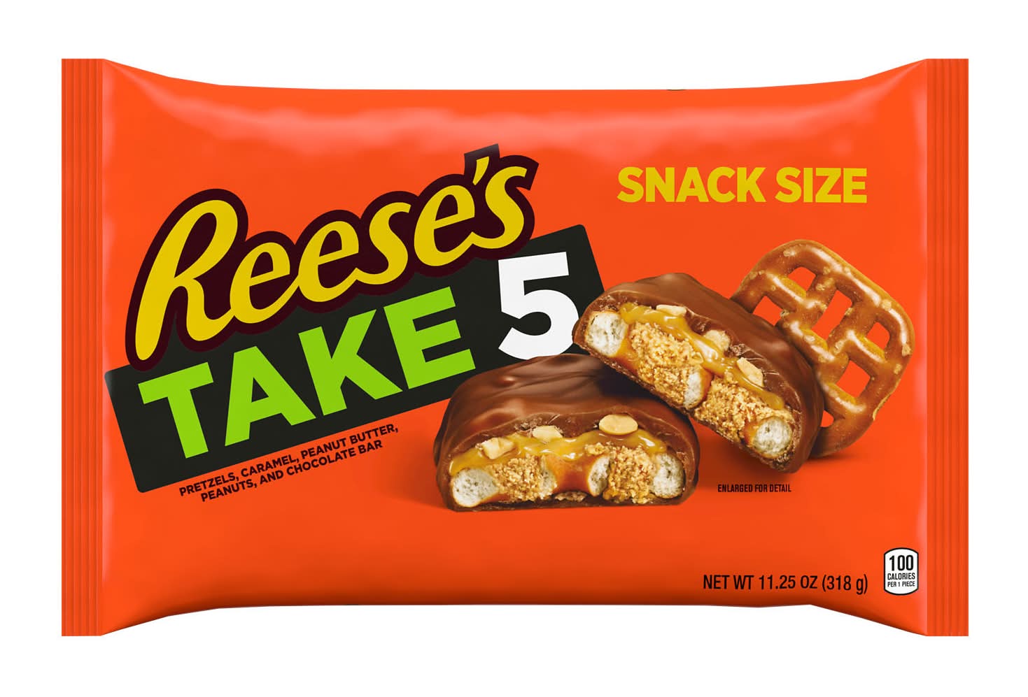 Reese's Take 5 Variety pack Pretzels Snack Bar (11.25 oz)