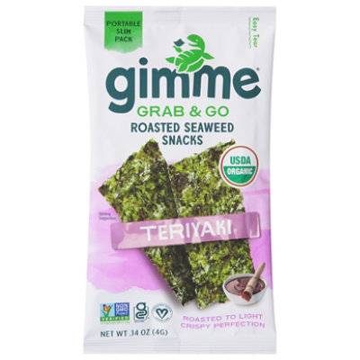 Gimme Teriyaki Roasted Seaweed Snack