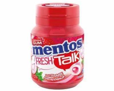 Mentos Gum Nano Bottle Strawberry 10p