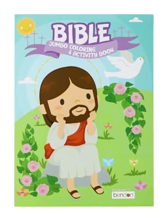 Bible Jumbo Coloring & Activity Book Bible